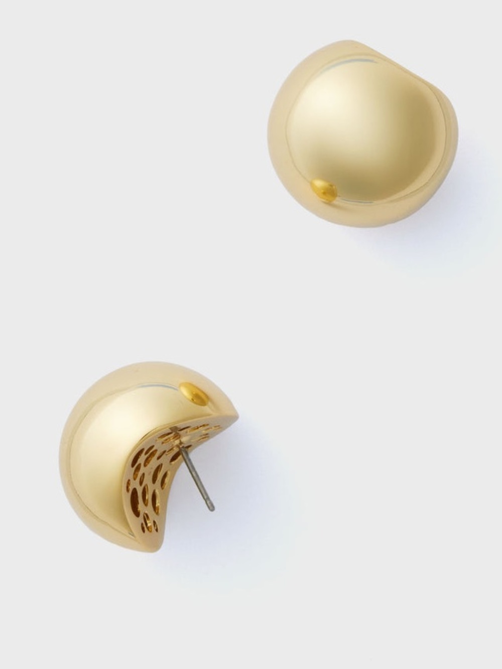 Gold Casey Studs
